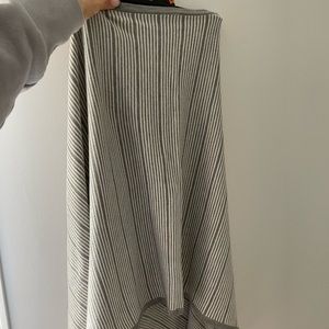 Calvin Klein striped pancho
